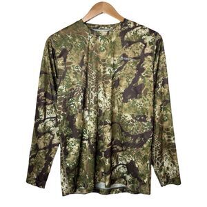 Kryptek Mens Large Hyperion Long Sleeve Camo Mesh Performance Shirt Hunting
